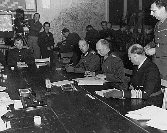All forces under German control to cease active operations