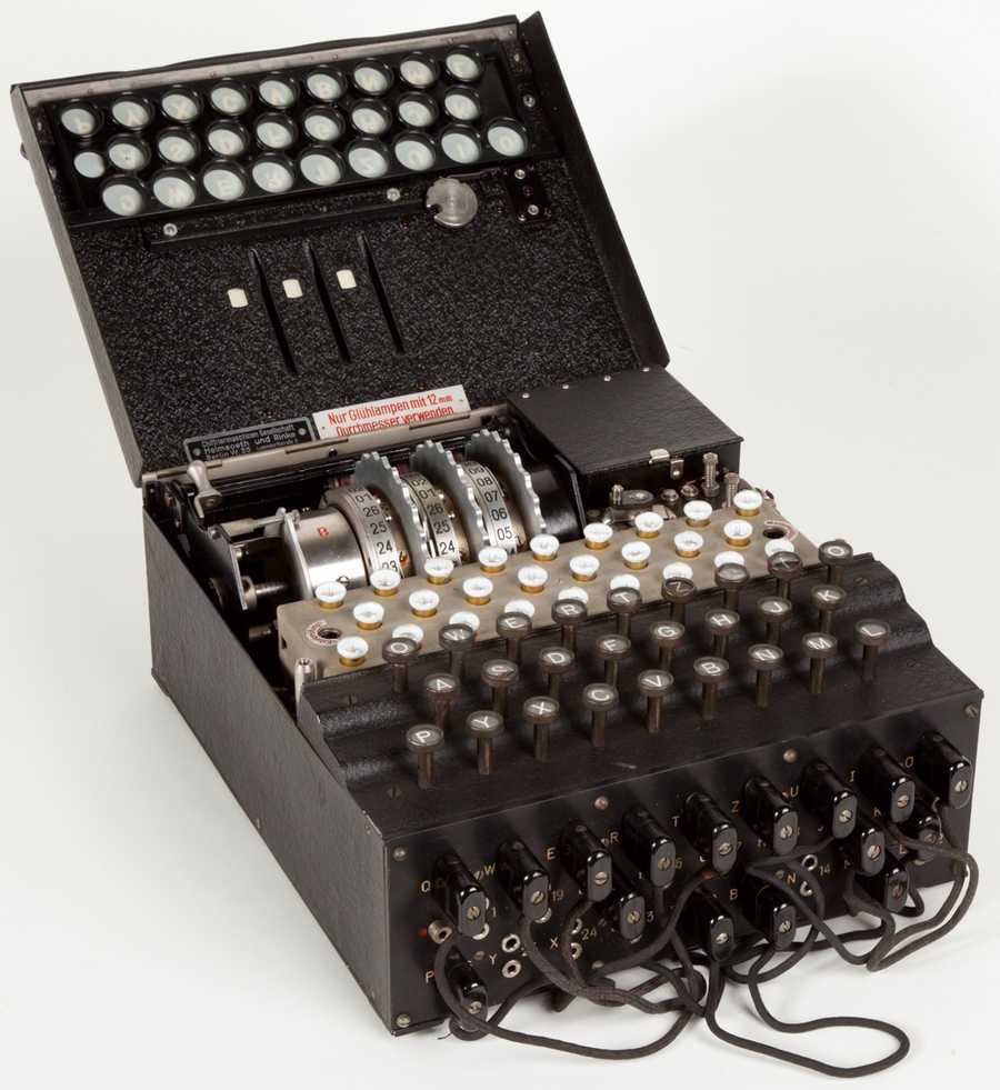 Enigma  crittografia    Museo scienza e tecnologia Milano