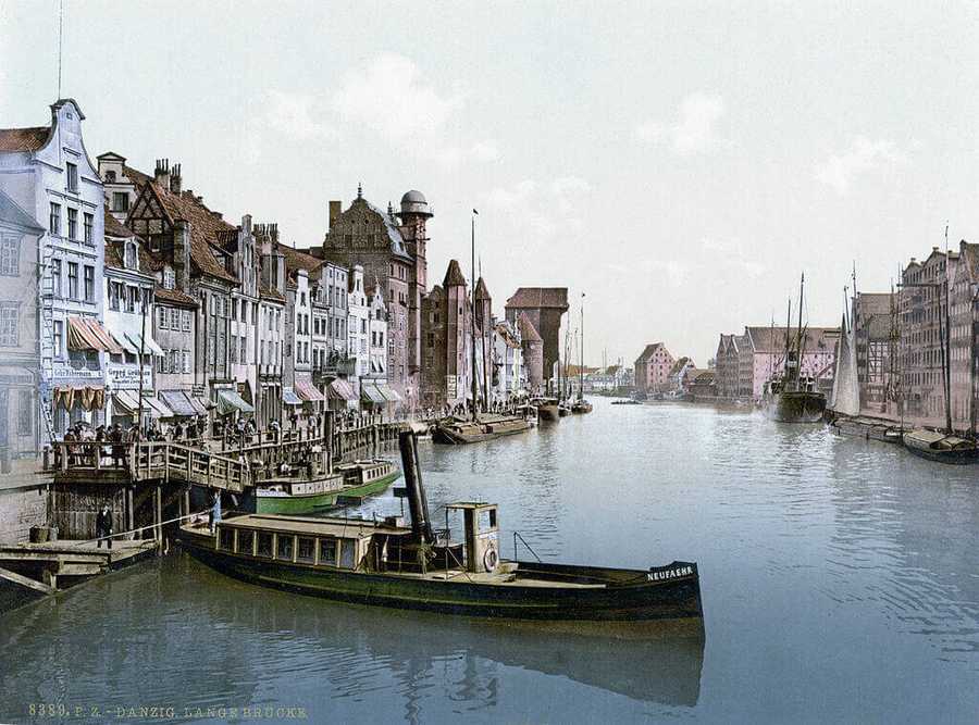 Gdańsk, Motława 1890-1900