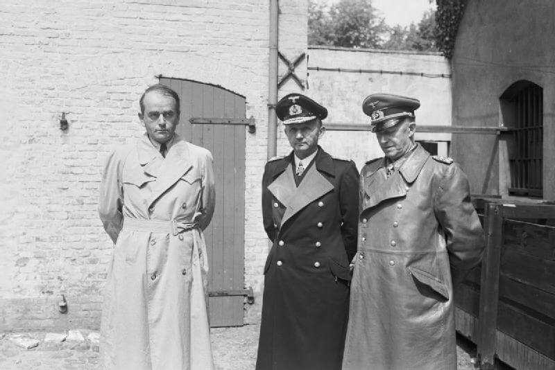 Speer, Dönitz i Jodl po aresztowaniu